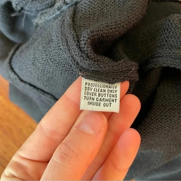 St. John Evening Marie Gray Jacket Blazer Jeweled Black Metallic Gold Shoulder - Picture 9 of 14